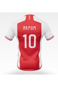 Ajax Chuba Akpom #10 Jalkapallovaatteet Kotipaita 2023-24 Lyhythihainen